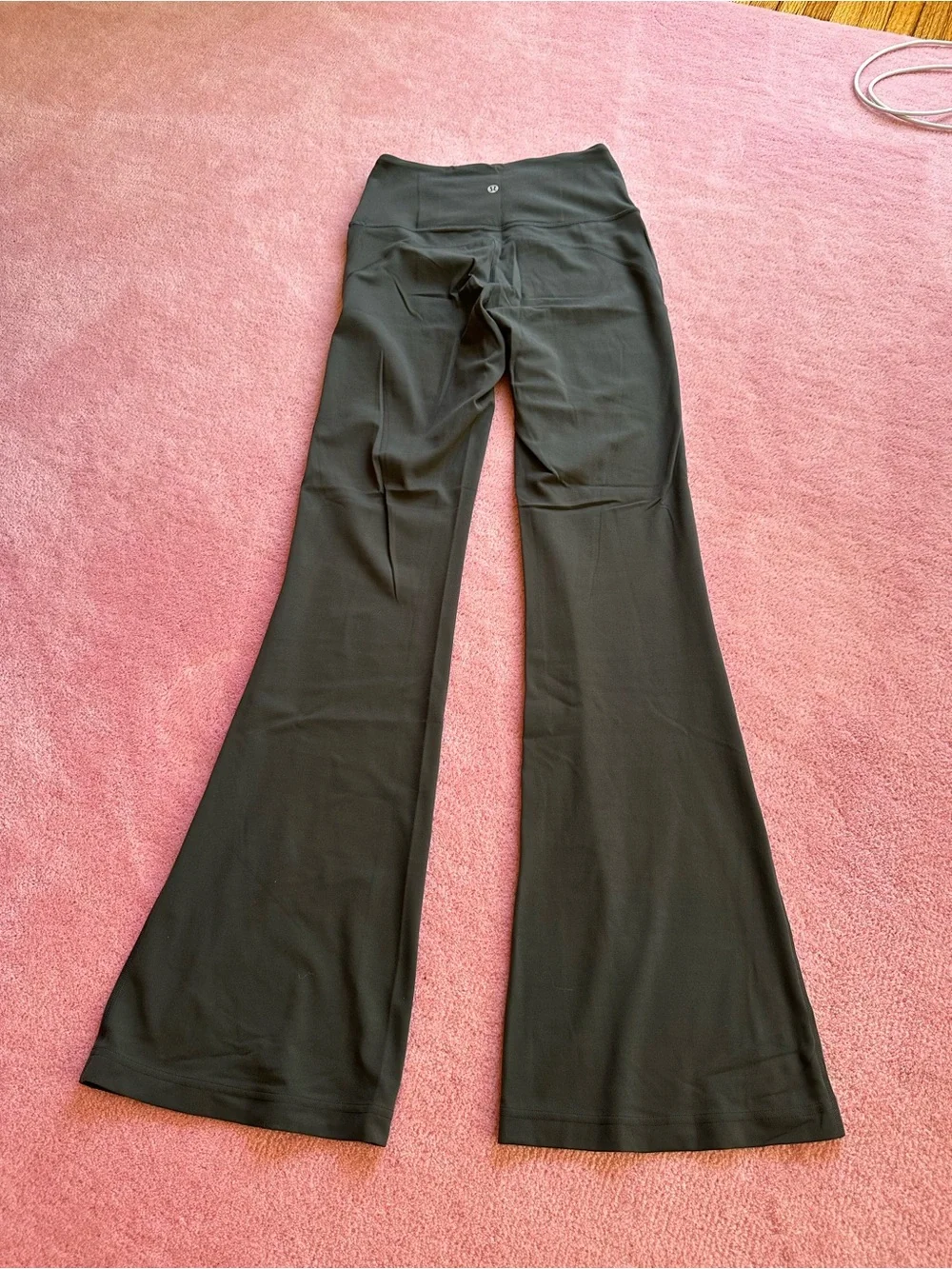 Lululemon grey flare leggings yoga pants
